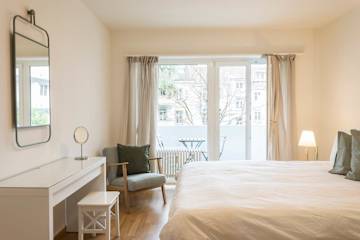 Bright and Comfy Stay with Basel Card Near Messe