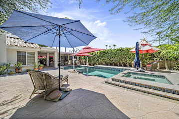 Private Palm Desert Oasis w/ Pool & Spa