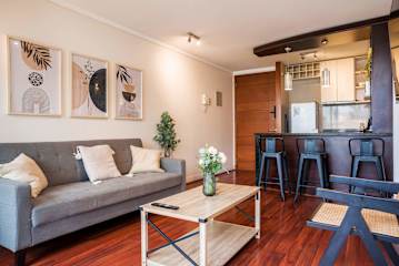 Comfortable 1BR Apt. in Prime Las Condes Location