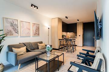 Stylish 1BR1BA Araucano Park Comfort for 3 Guests