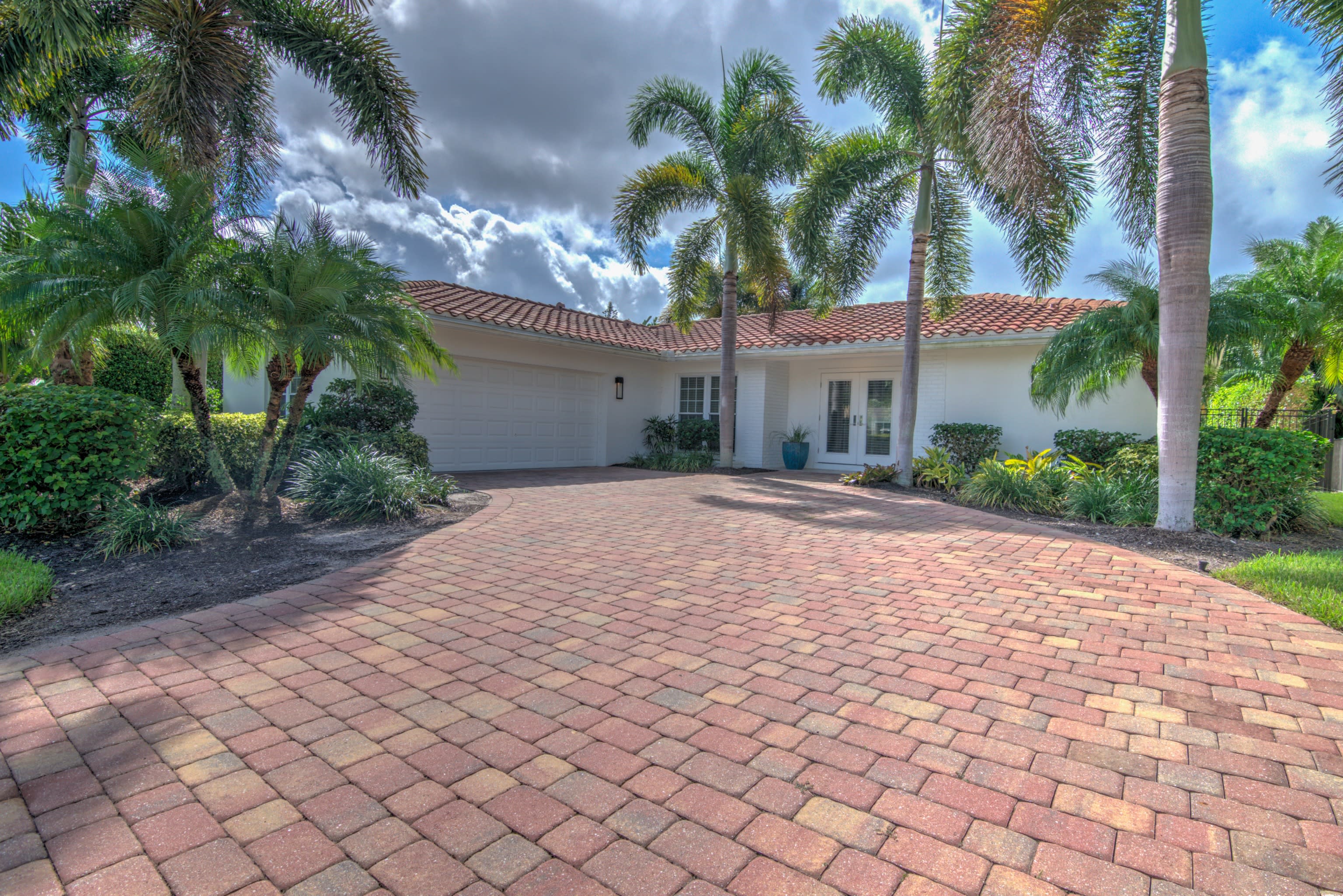 The Driveway is Long and Pavered