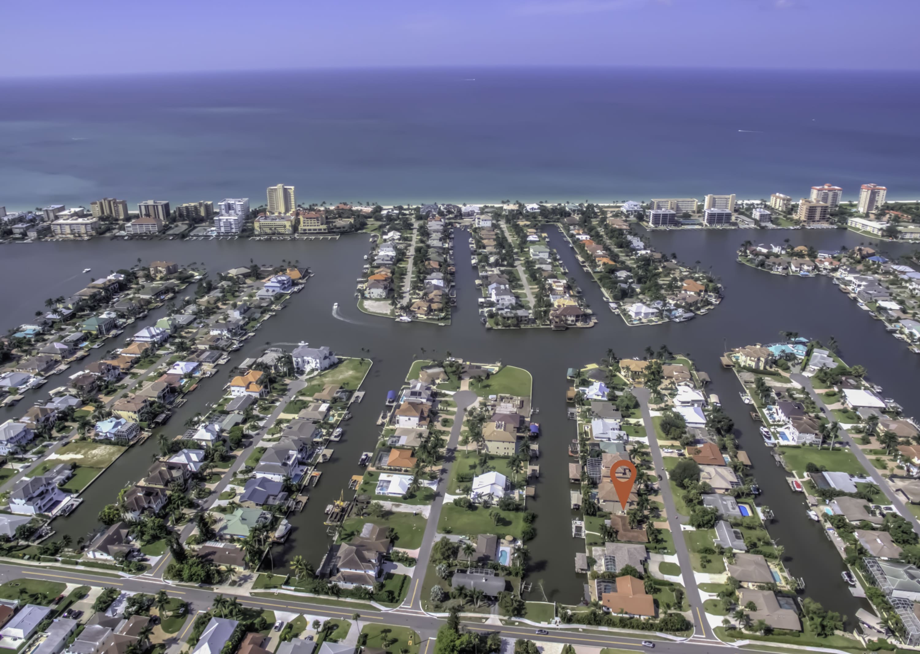 The Home is Only a Quick Paddle or Jet Ski Ride out to the Gulf Of Mexico