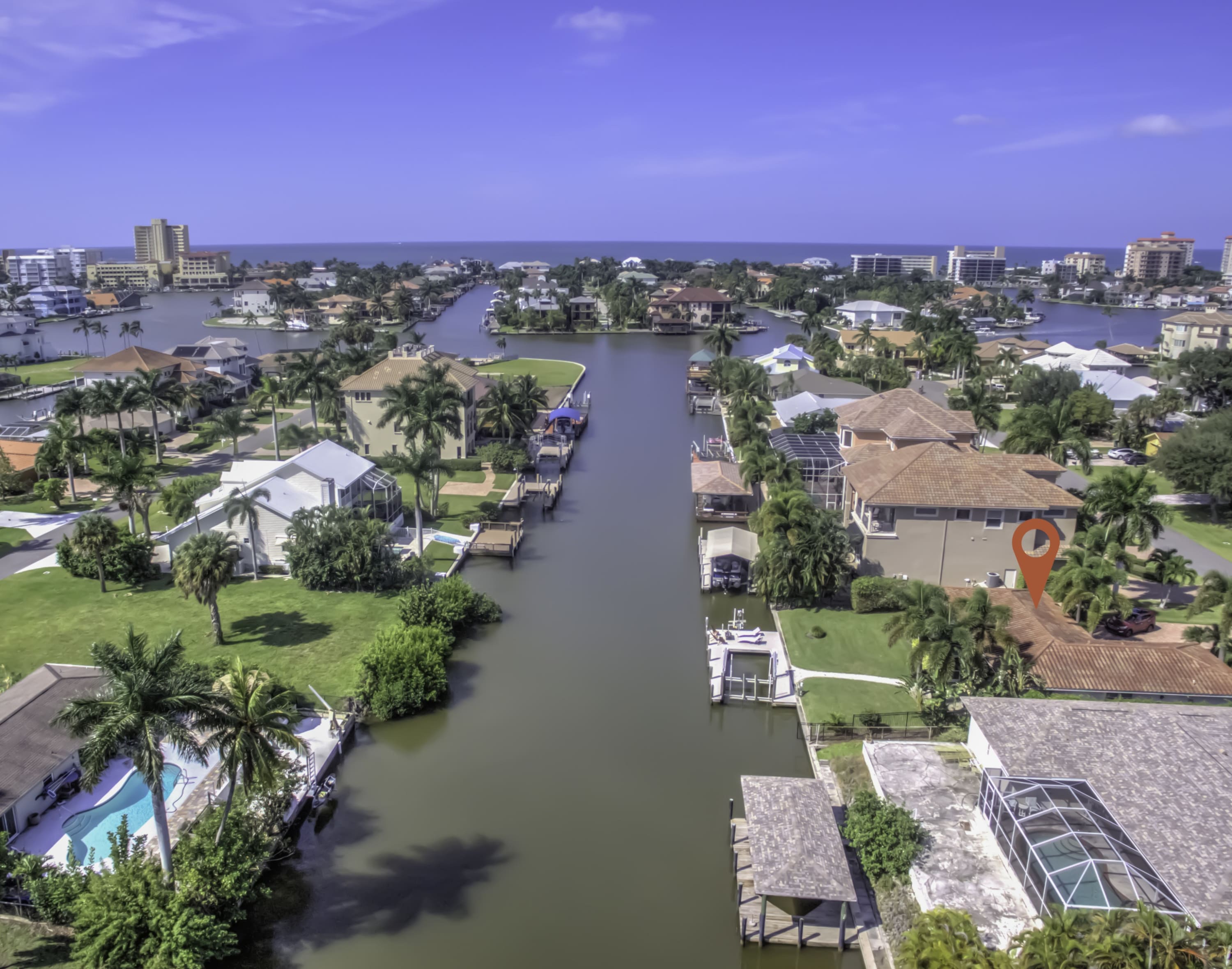 A Aerial View Looking West