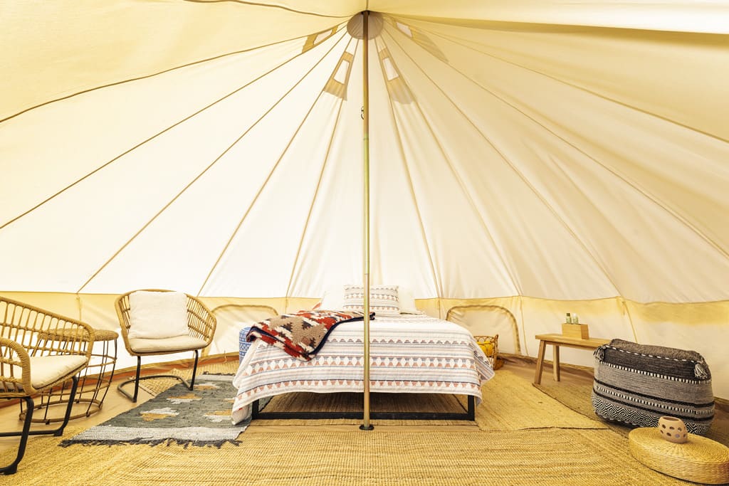 Yurt Tent #3 with Cowboy Pool