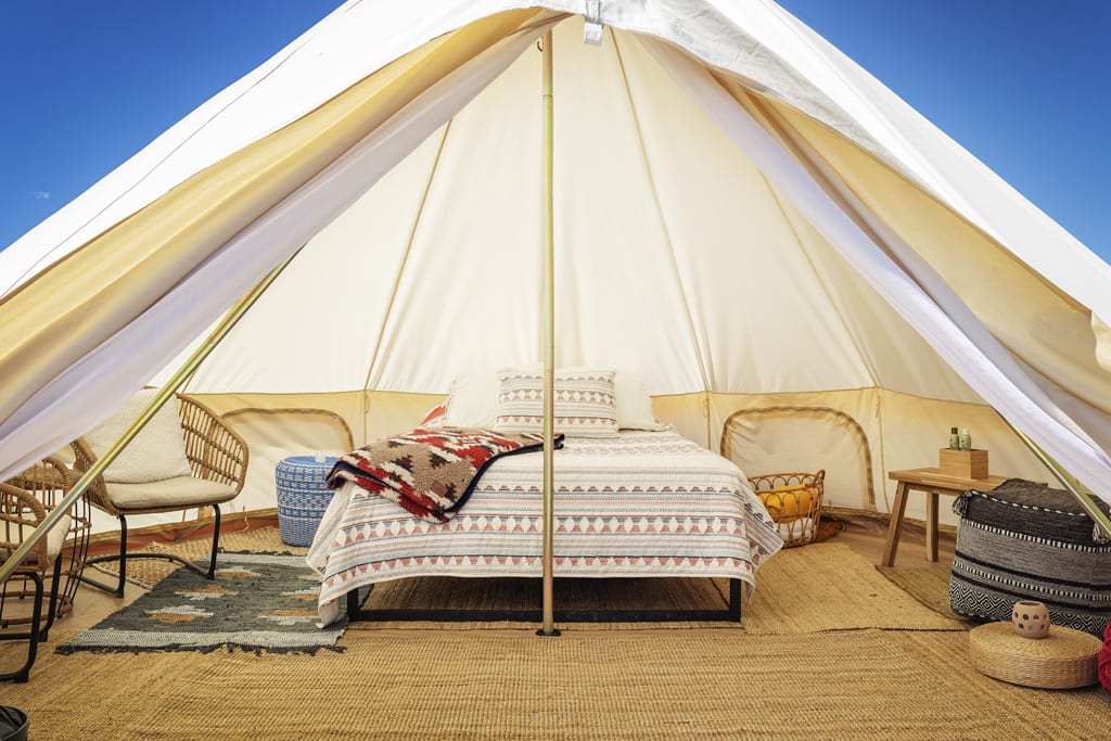 Yurt Tent #3 with Cowboy Pool