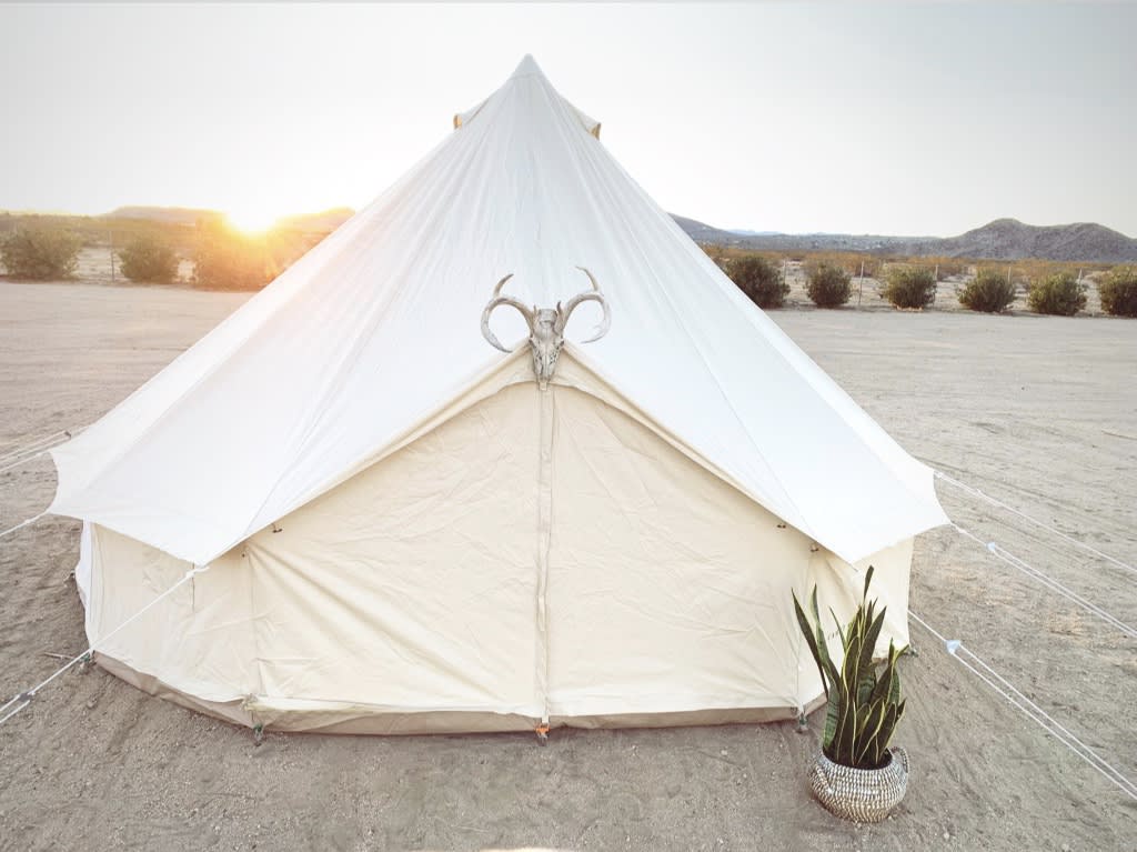 Yurt Tent #5 with Cowboy Pool - Picture 1