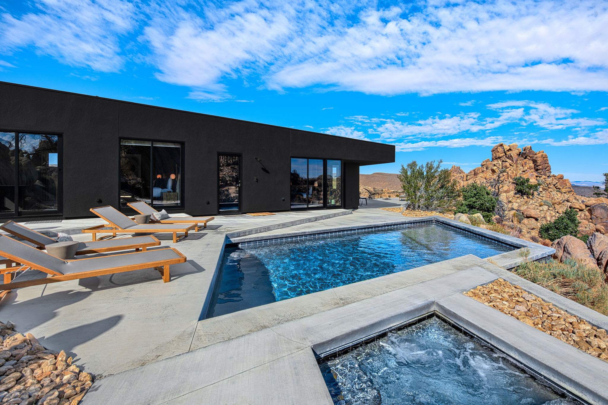 Black Desert House Featured in Architectural Digest w Heated Pool Boulders | Photo 2