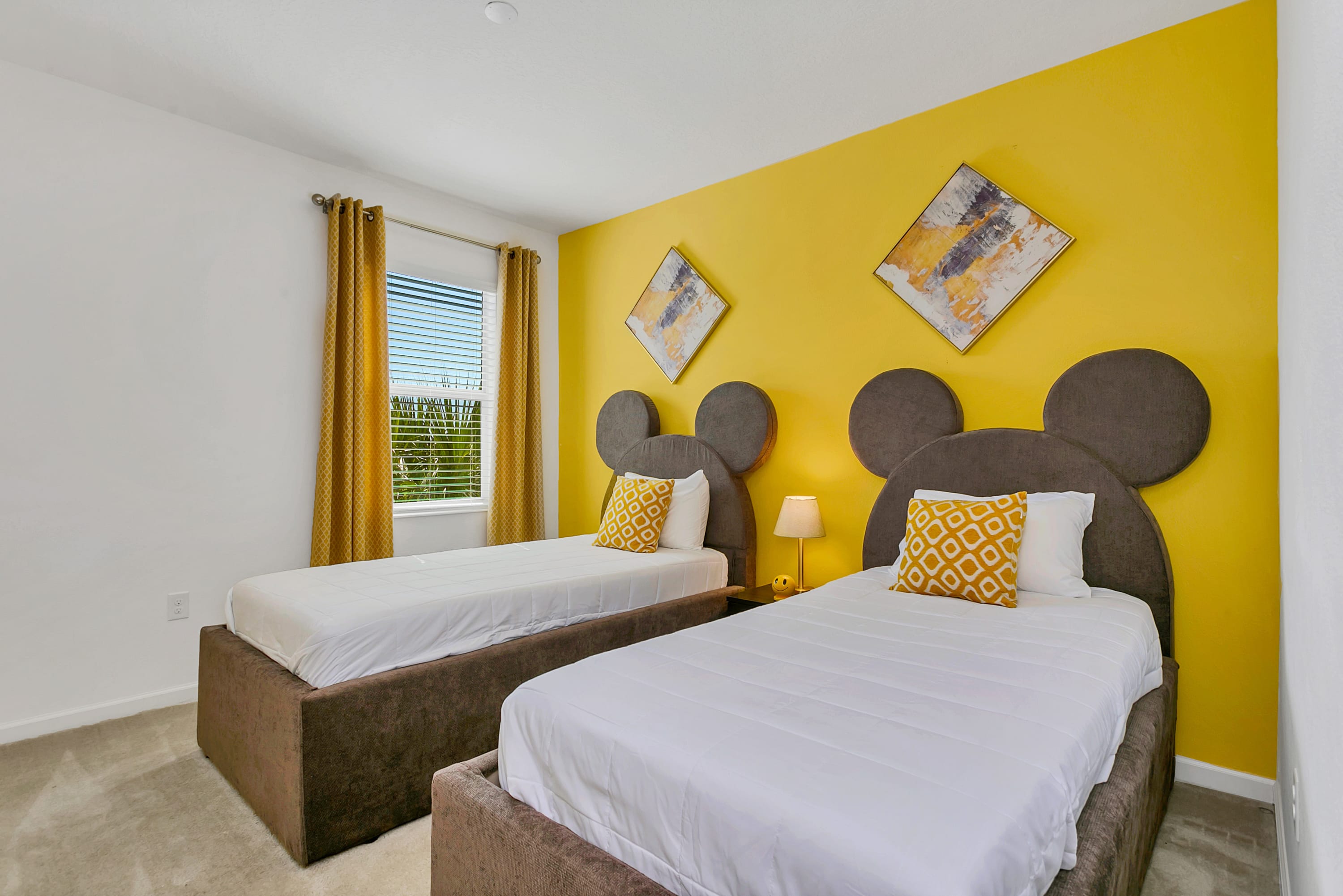 Mickey Mouse Inspired Twin Beds