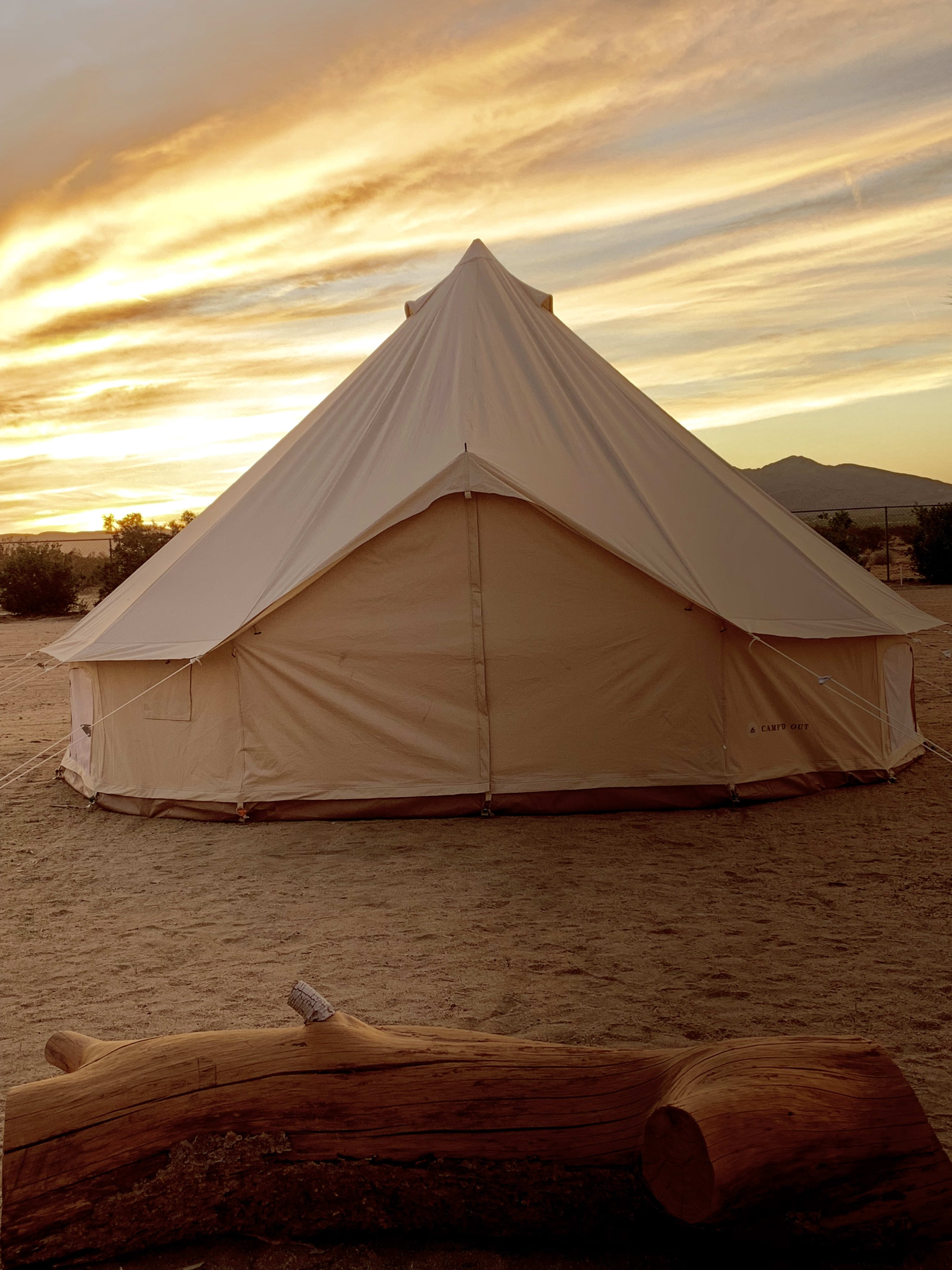 Electric Yurt with Cowboy Pool