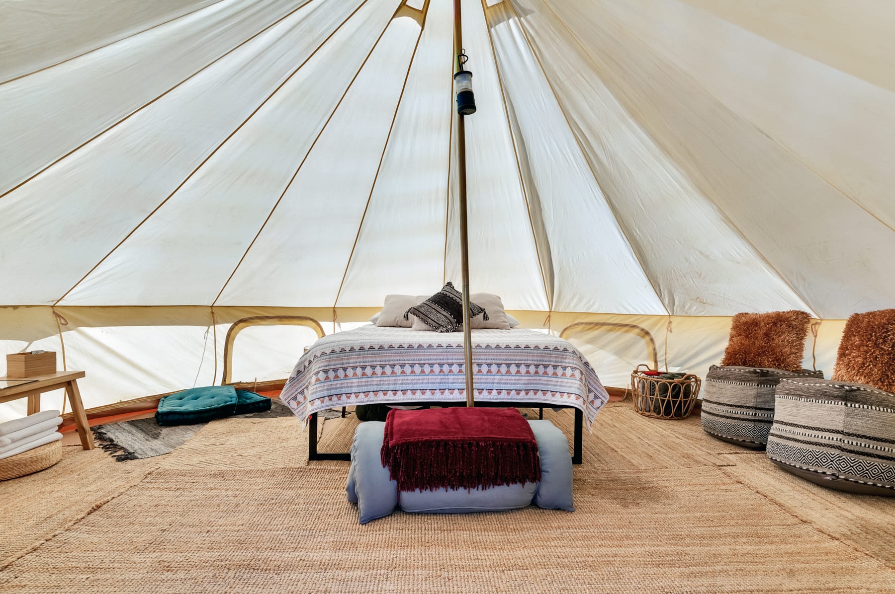 Electric Yurt with Cowboy Pool