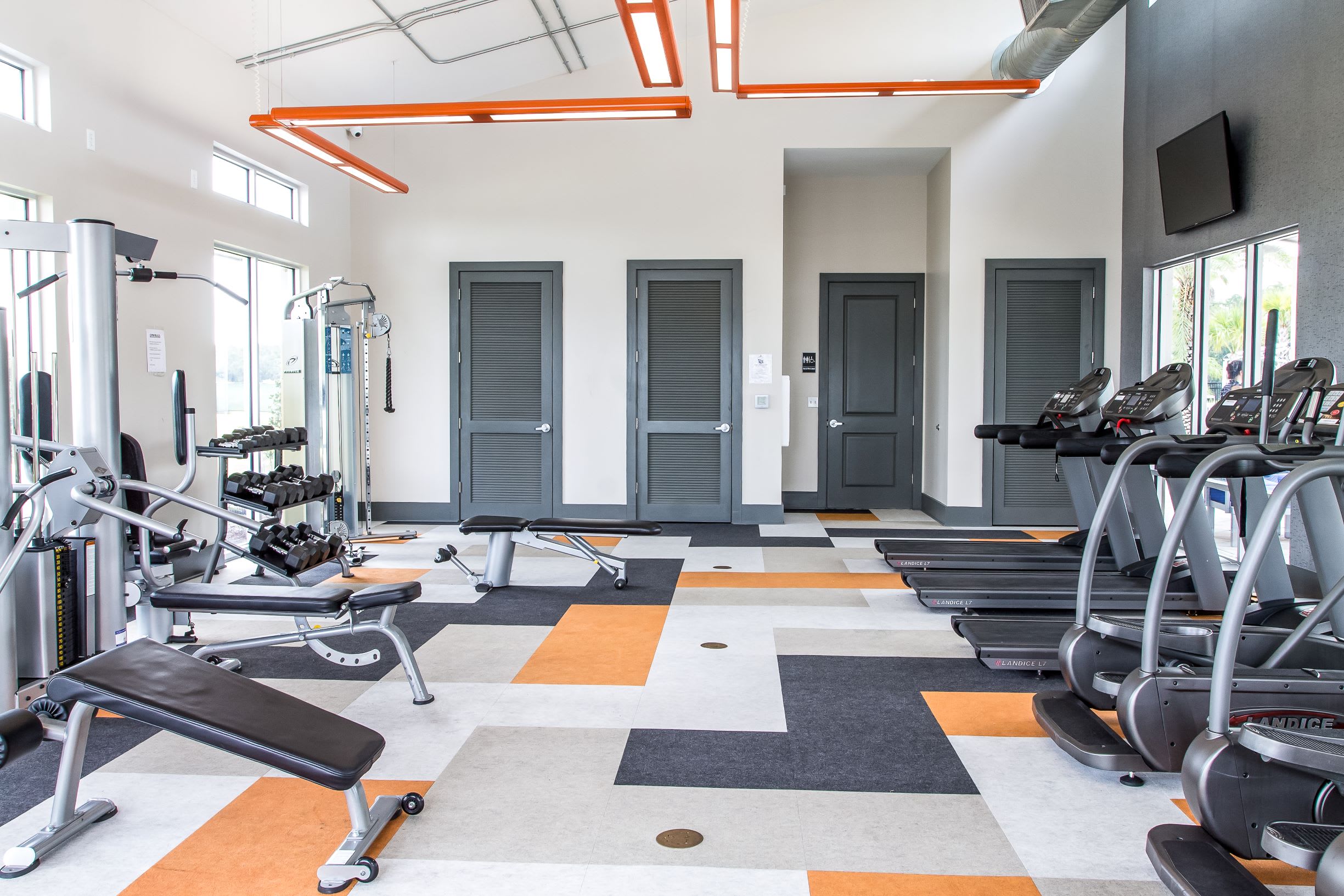 Stay Active In This State-Of-The-Art Gym With Modern Fitness Equipment