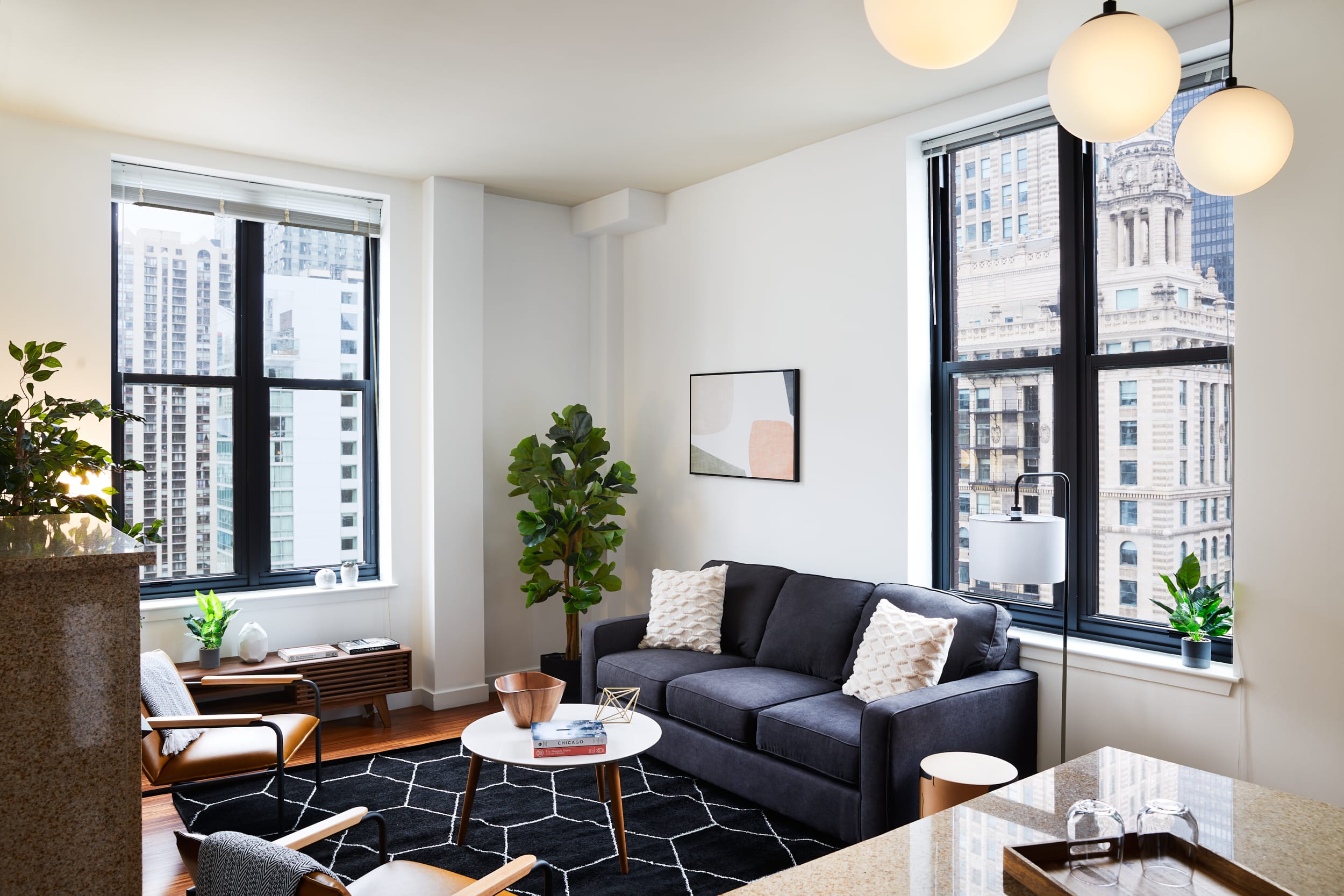 Beautiful Corner 2 Bedroom in the Loop | Roof Deck — Chicago, IL — vacation rental