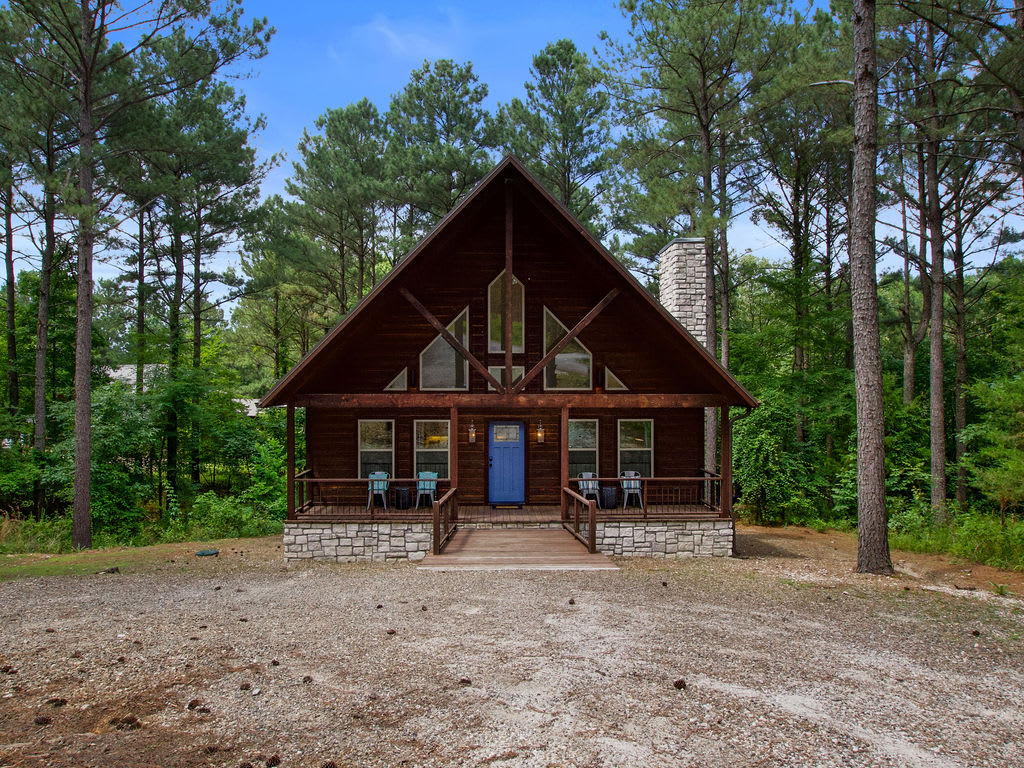 Serene Forest Cabin Escape with Hot Tub — Broken Bow, OK — vacation rental