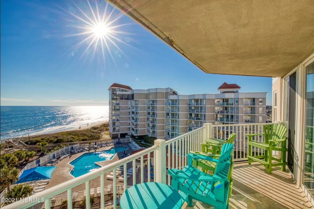 2BR Oceanfront Resort with Pools and Views Sleeps 9