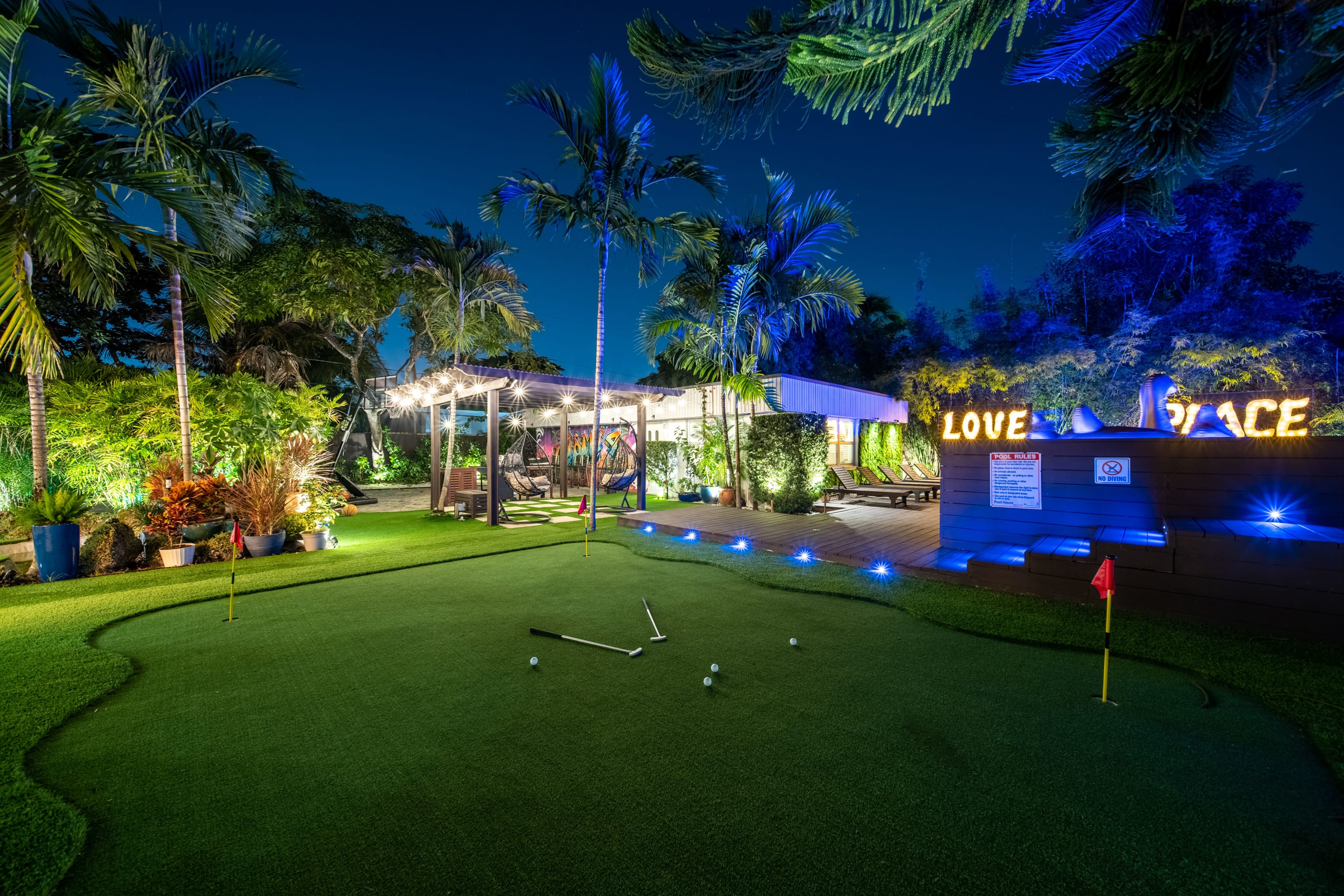 Love&Peace Oasis🏝  Pool, Mini Golf⛳️  Basketball Hoop - Photo 1