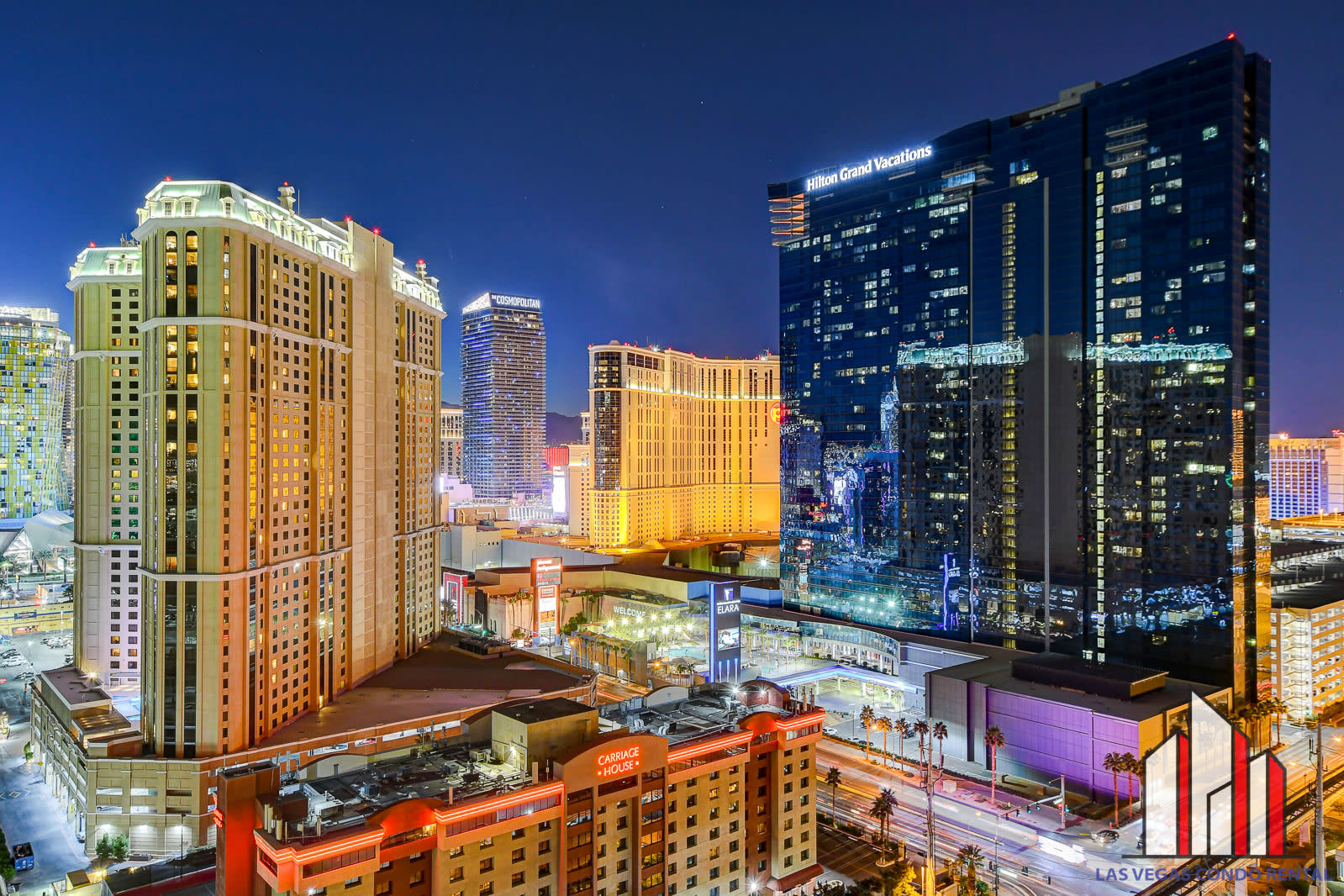MGM Signature-22-707 F1 Track & Strip View Balcony — Las Vegas, NV — vacation rental