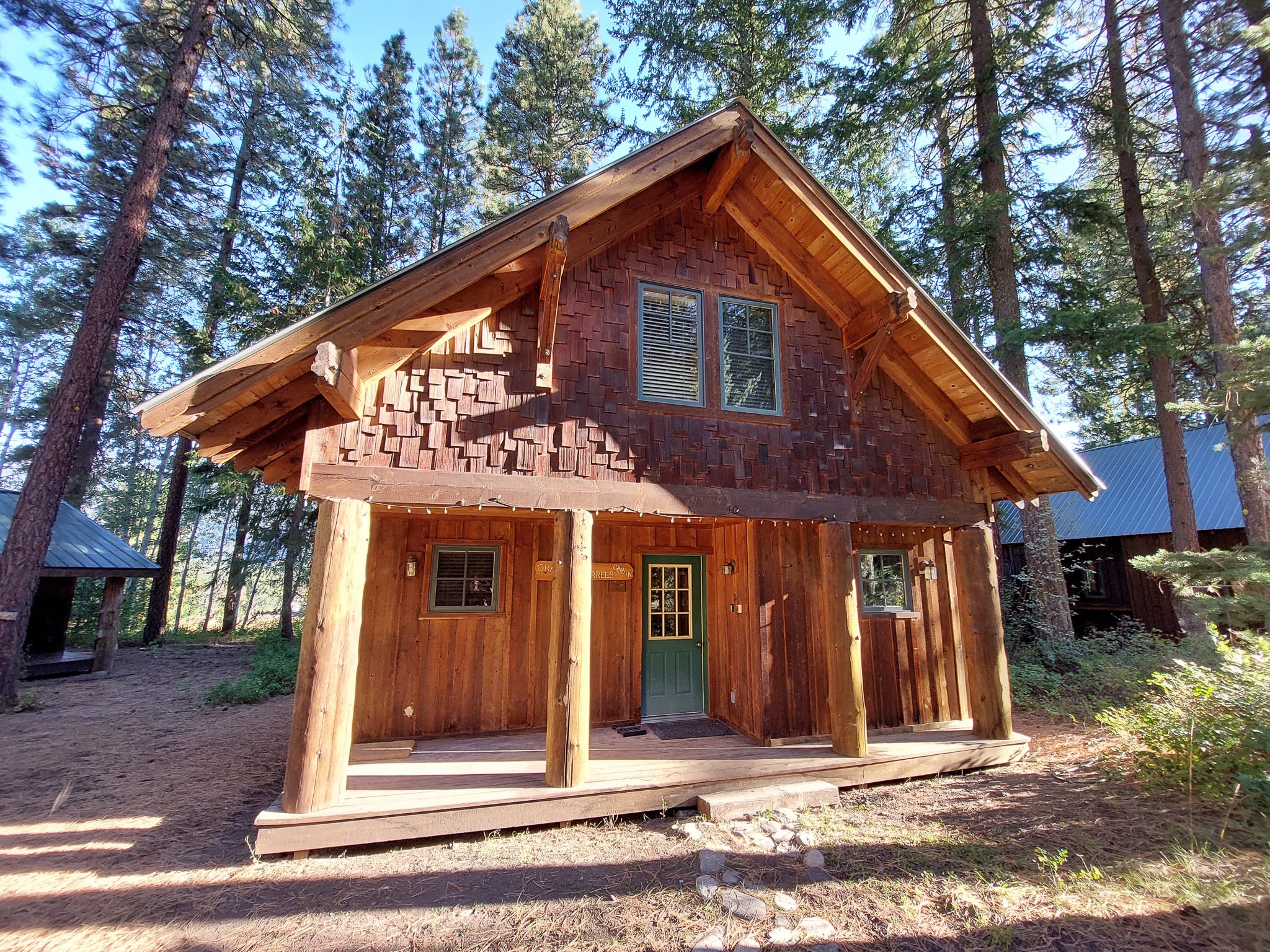 Crazy Squirrels Cabin at Timberline Meadows — Winthrop, WA — vacation rental