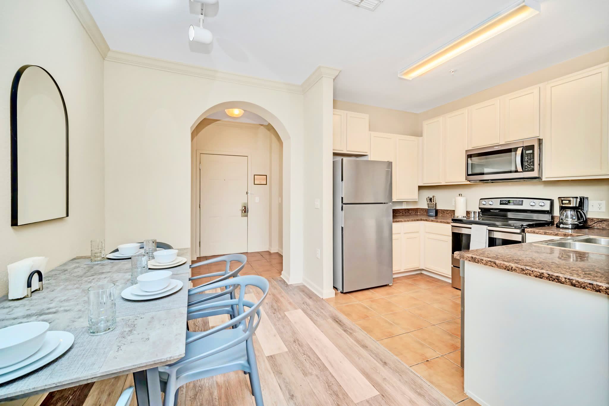 Dining Area and Open layout Kitchen