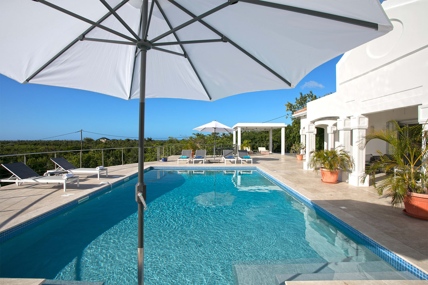 Oceane (3 bedrooms) - Ocean view villa with pool near beaches, Terres...