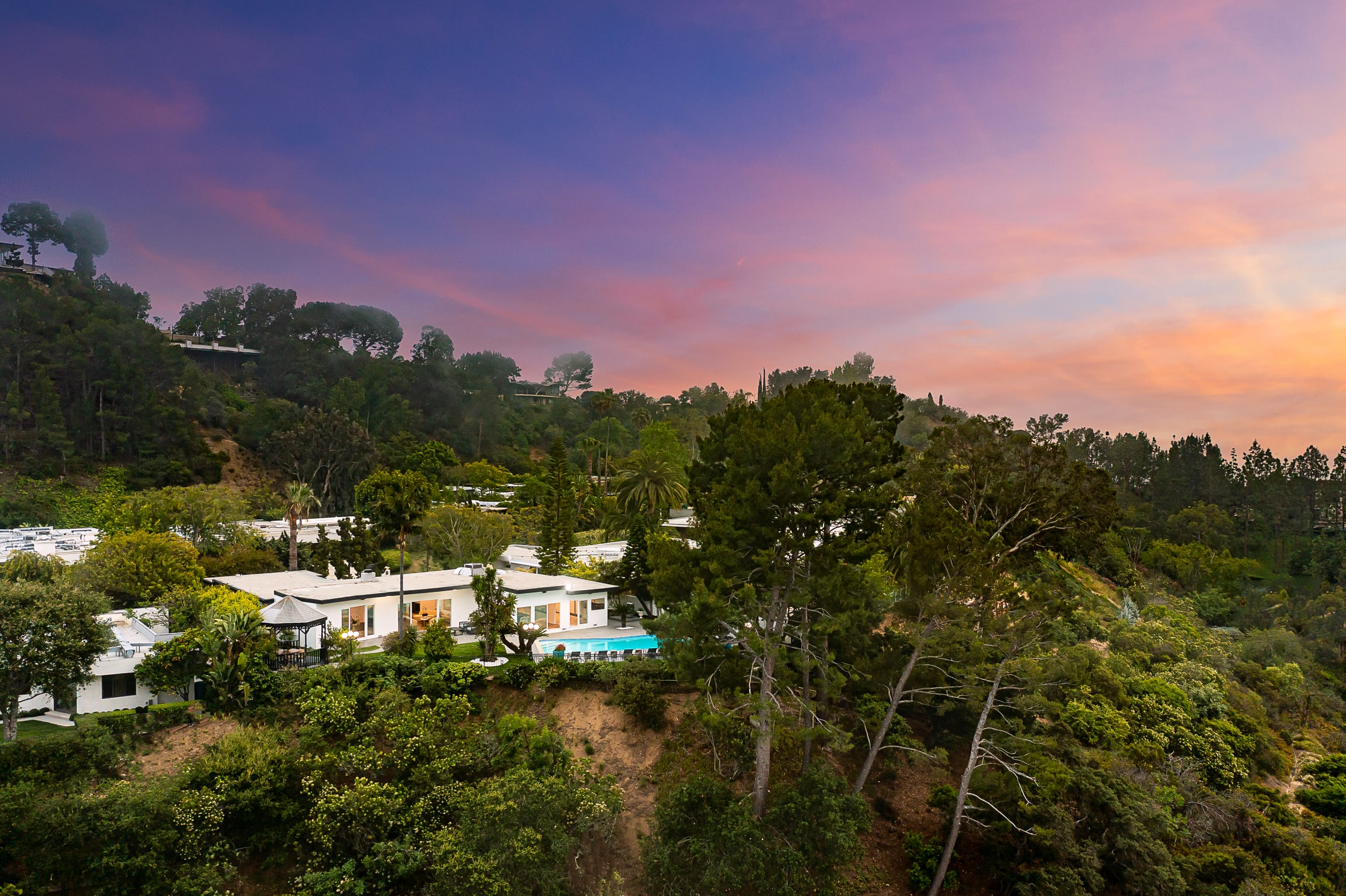The Beverly Hills Canyon View Villa