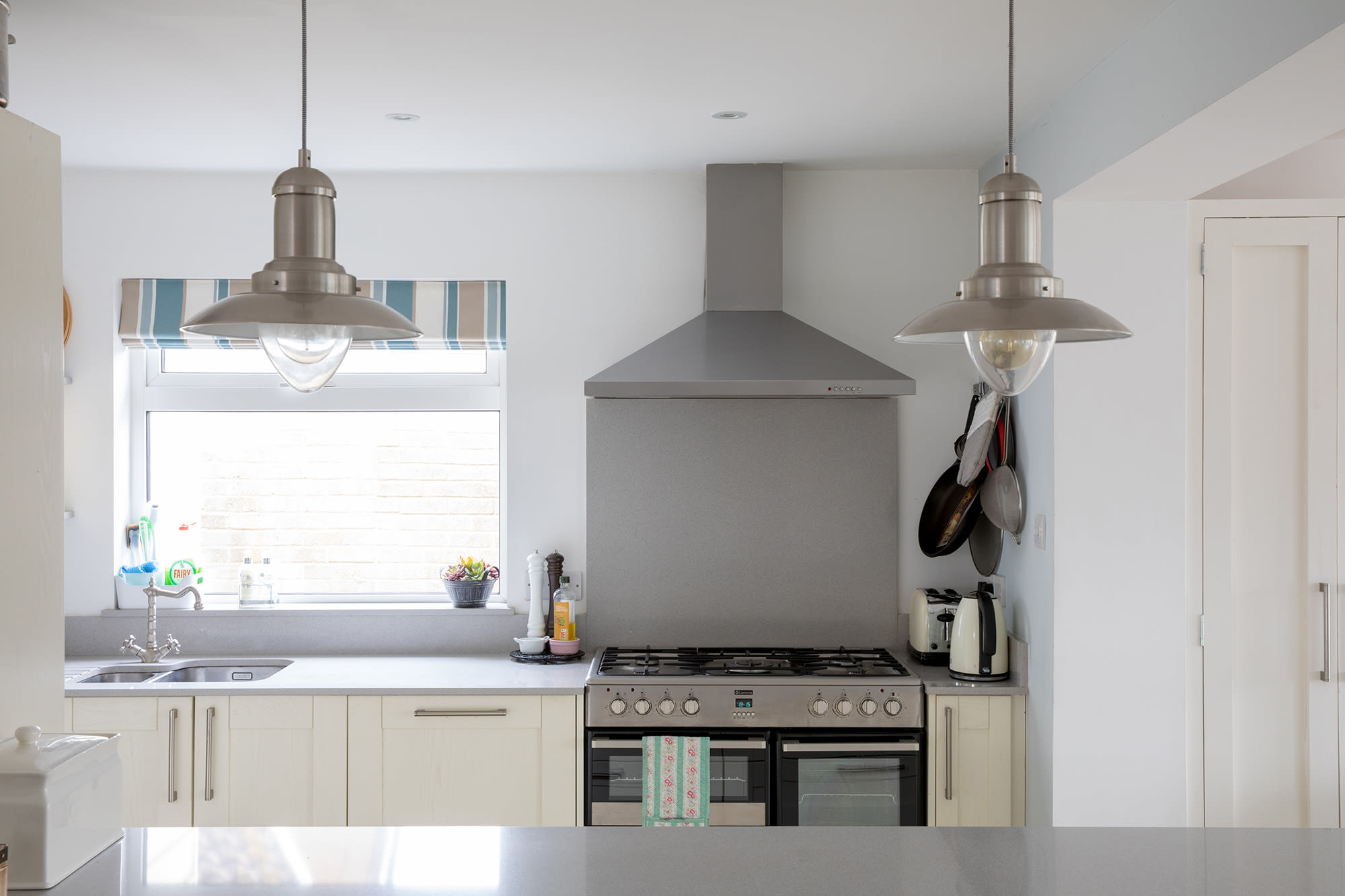 State-of-the-art cooking appliances wait for you in the fully-equipped kitchen.