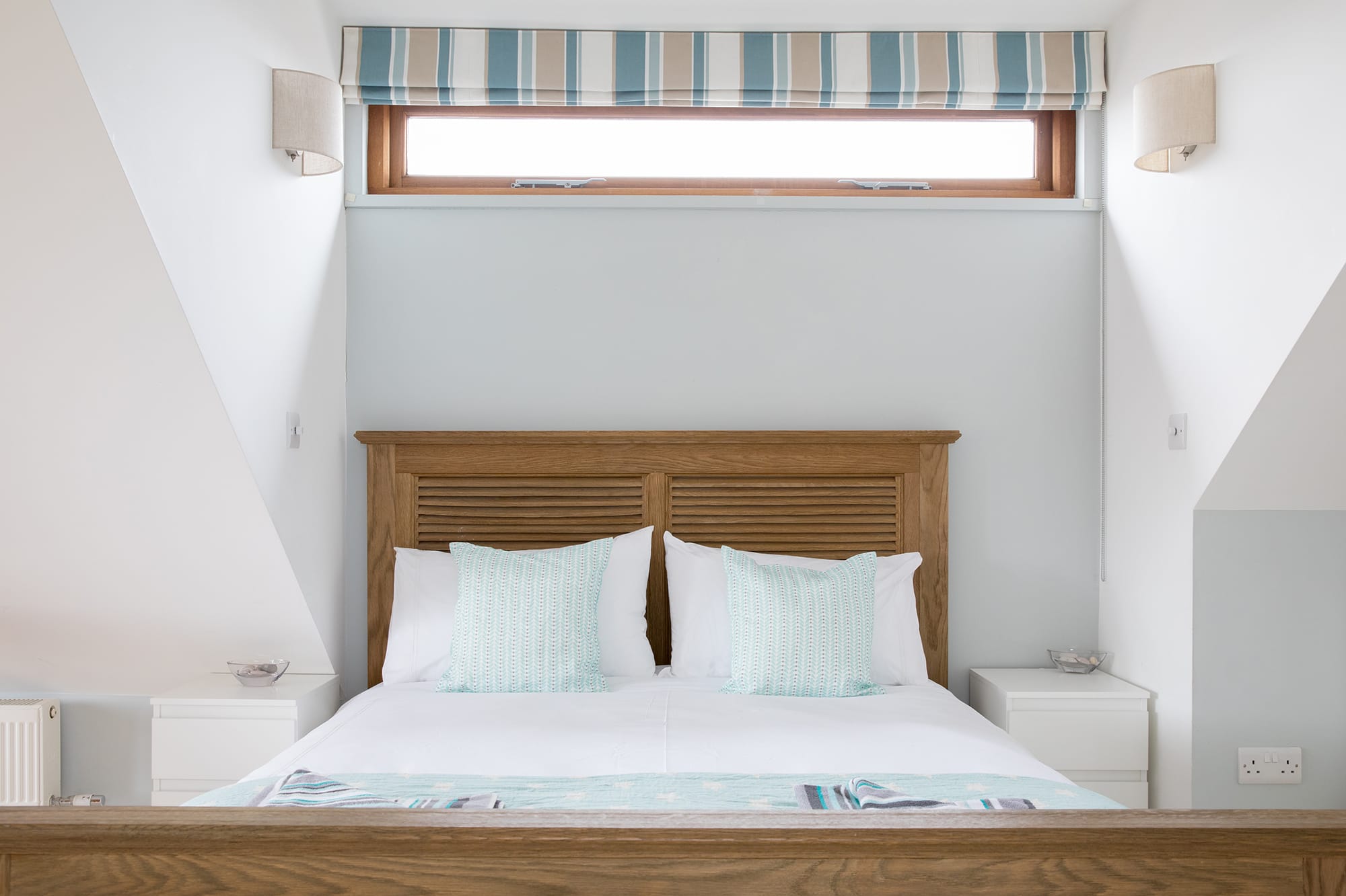 Sleep tight on the comfortable King bed.