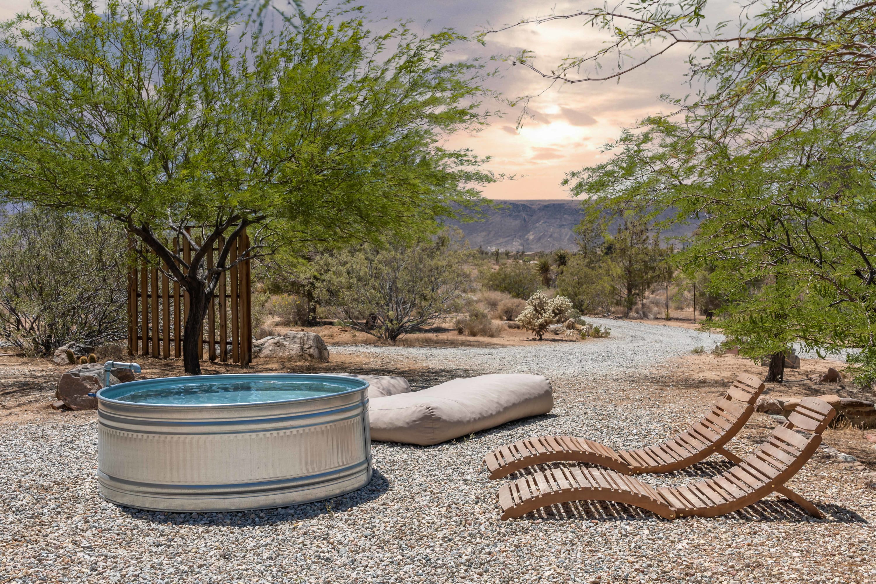 Sage Retreat Joshua Tree Cowboy Pool Spa ACRES