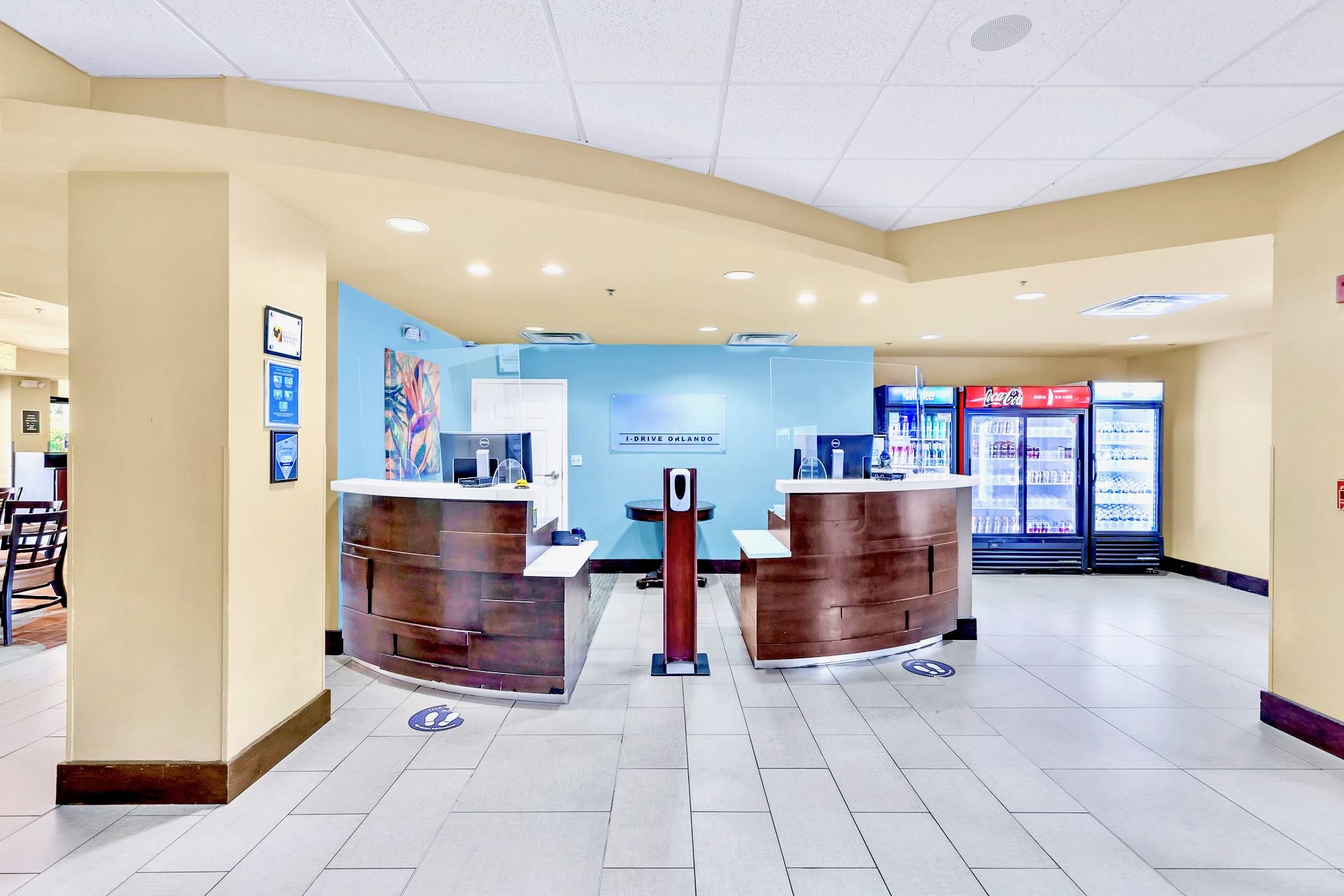 Convenient Check-In At The Friendly Reception Desk