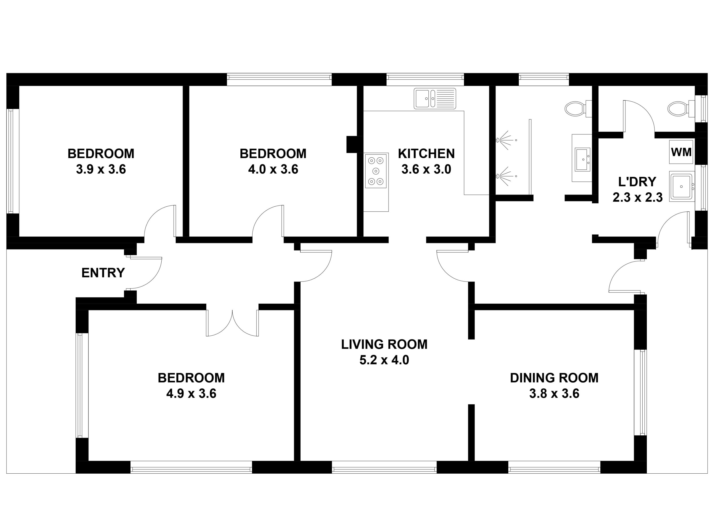 Floorplan of the home