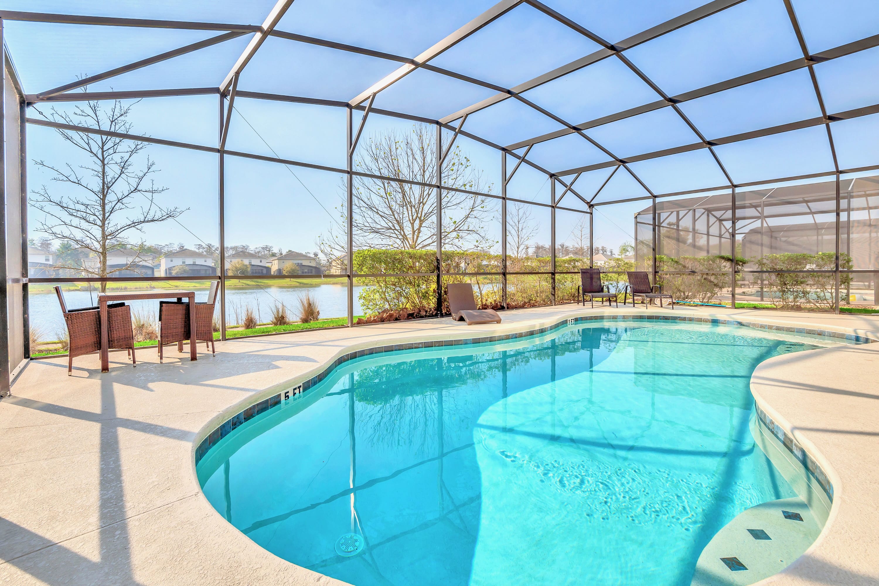 Luxury 6BR Resort Home Pool BBQ Near Disney