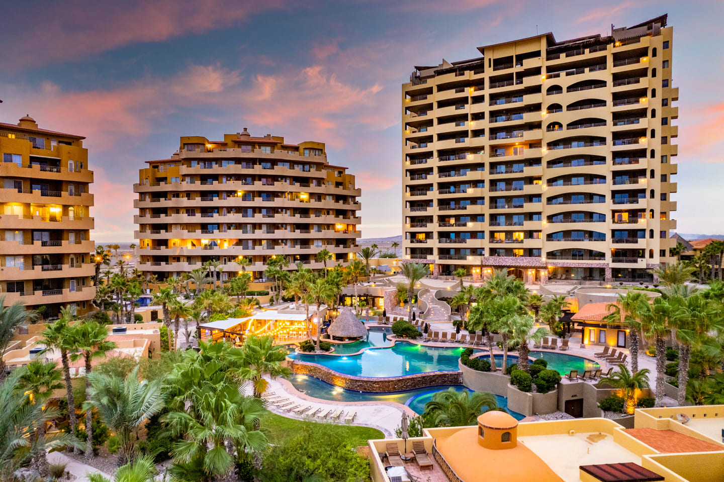 Ground FL 2BR Beach View Tennis Swim-Up Bar B104 — Bella Sirena Resort, Sonora — vacation rental