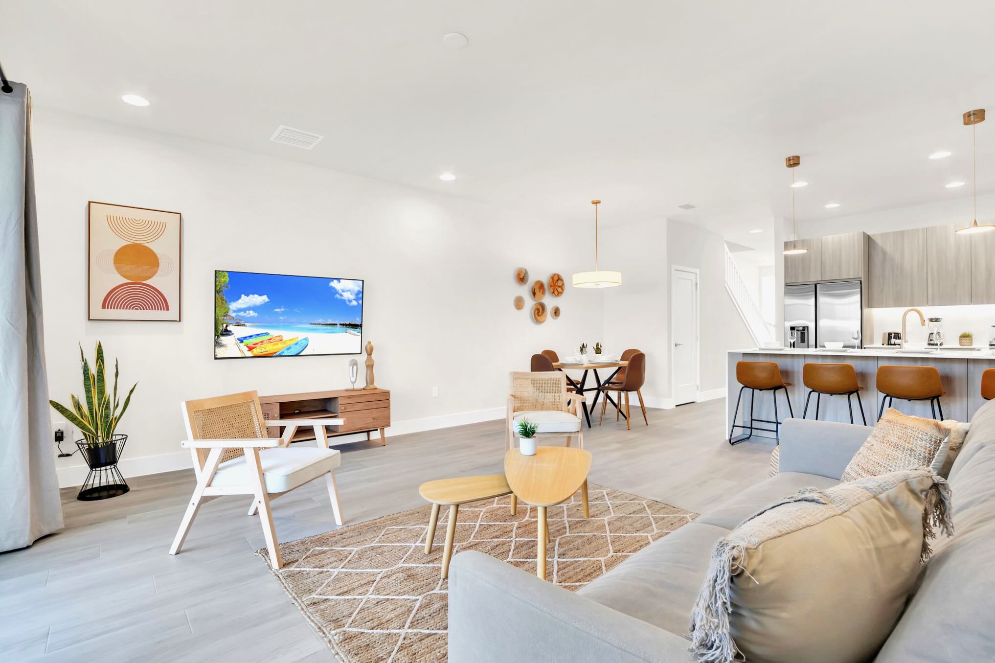 Modern 3BR Townhouse Private Pool