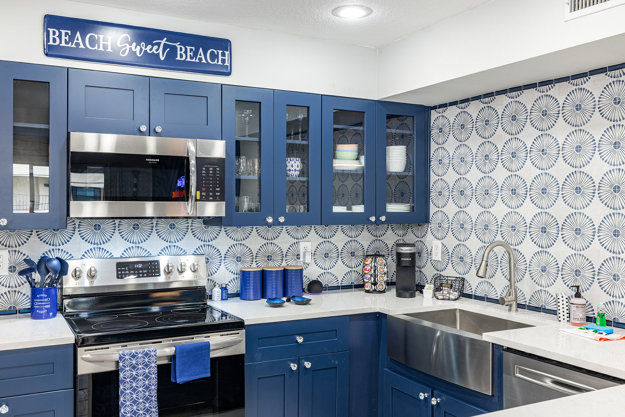 Totally updated kitchen that is fully equipped for your stay!