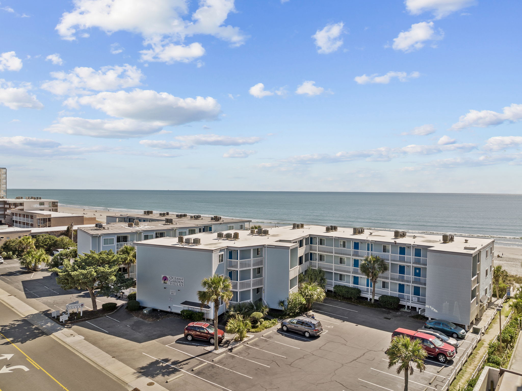 We are located steps away from the beach!