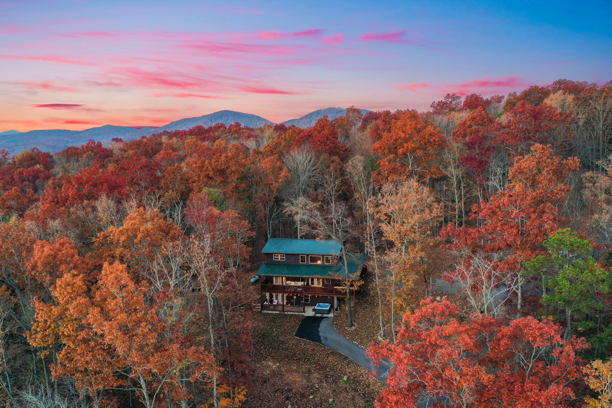 Fall will not disappoint at out cabin!