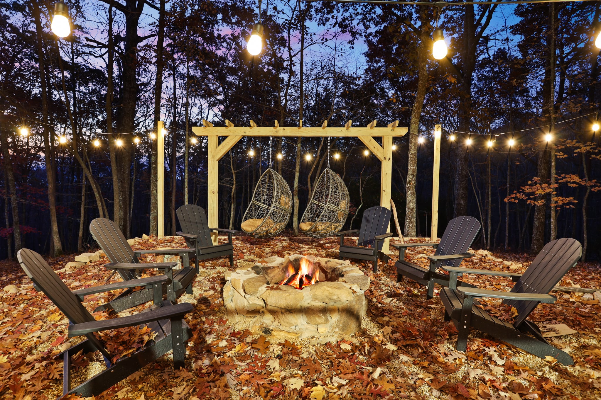 Cozy up by the fire!