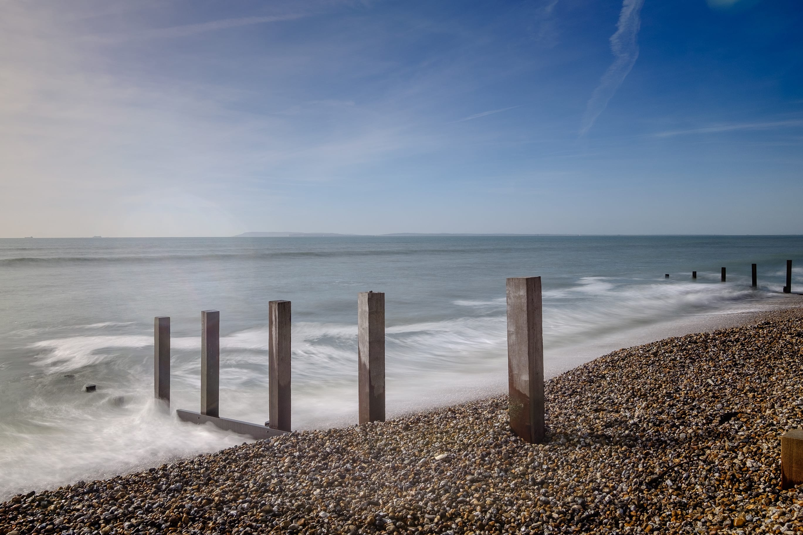 The beach is a short 4/5 minute walk from the house.