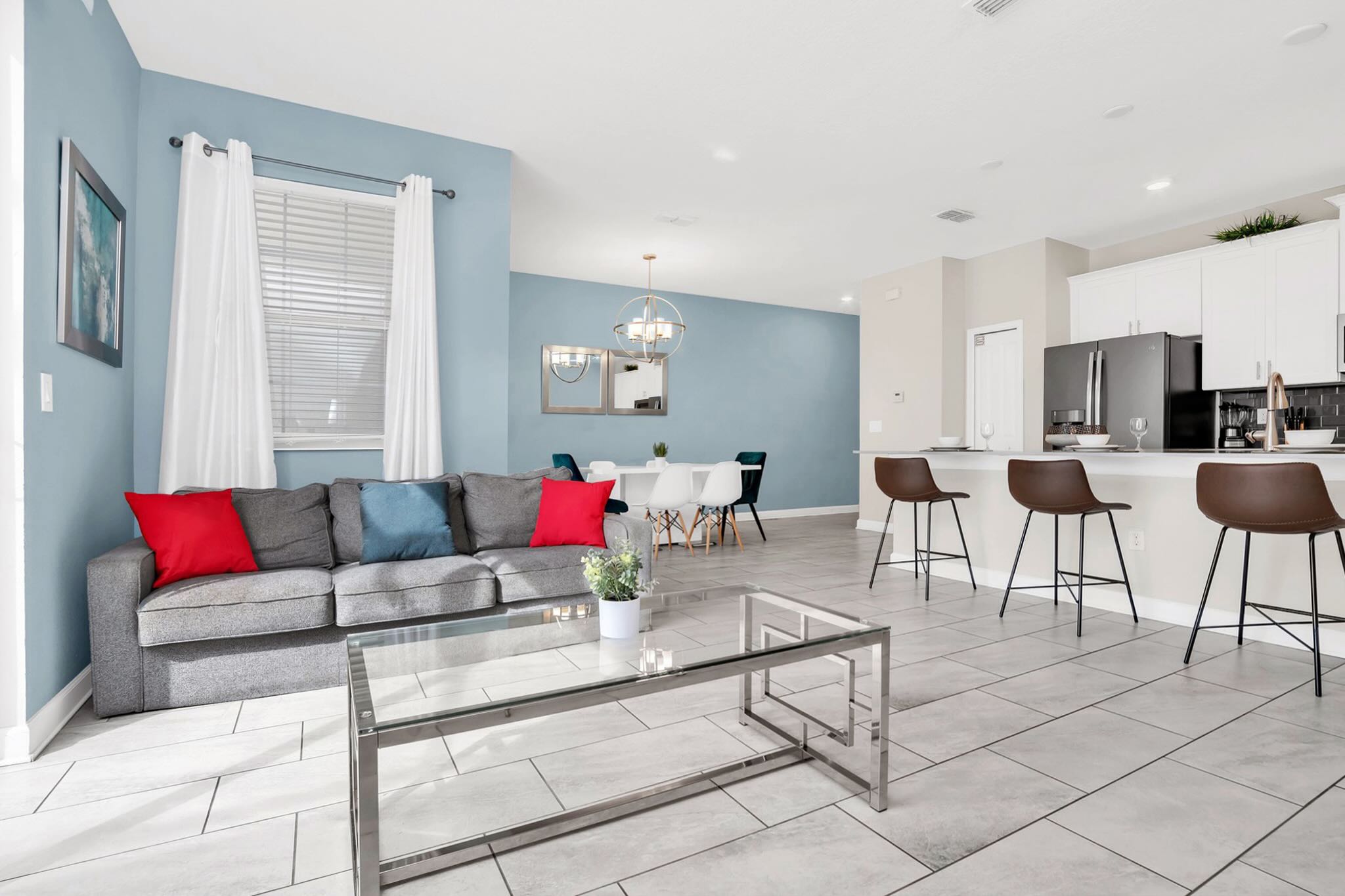 Modern Design with comfortable furnishings 