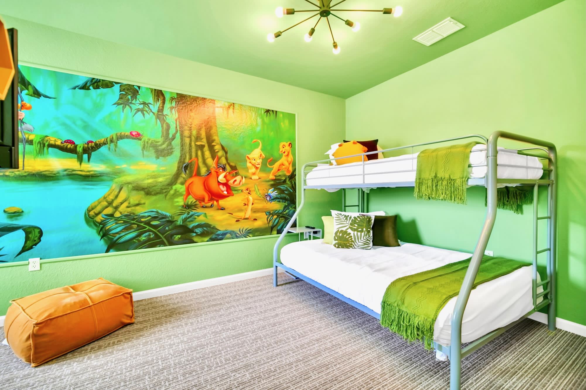 The Lion King Themed Bunk-bed Room