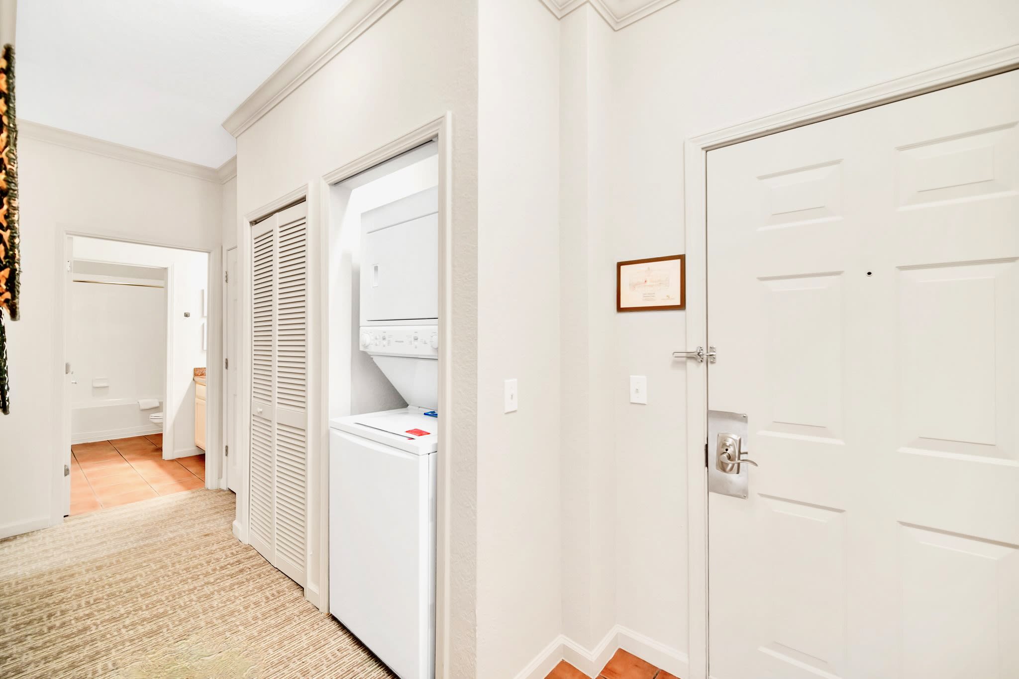 In Suite Laundry Machines