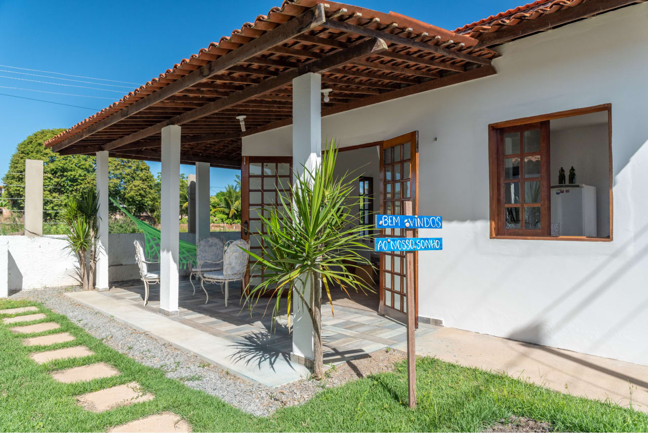 Casa maravilhosa a 300 metros da praia do Riacho