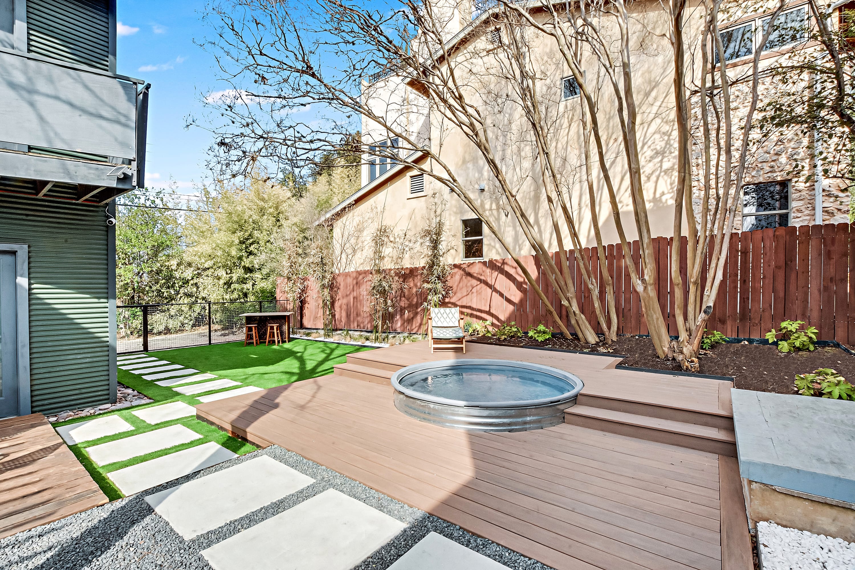 Design Gem, Heated Cowboy Pool | Travis Heights