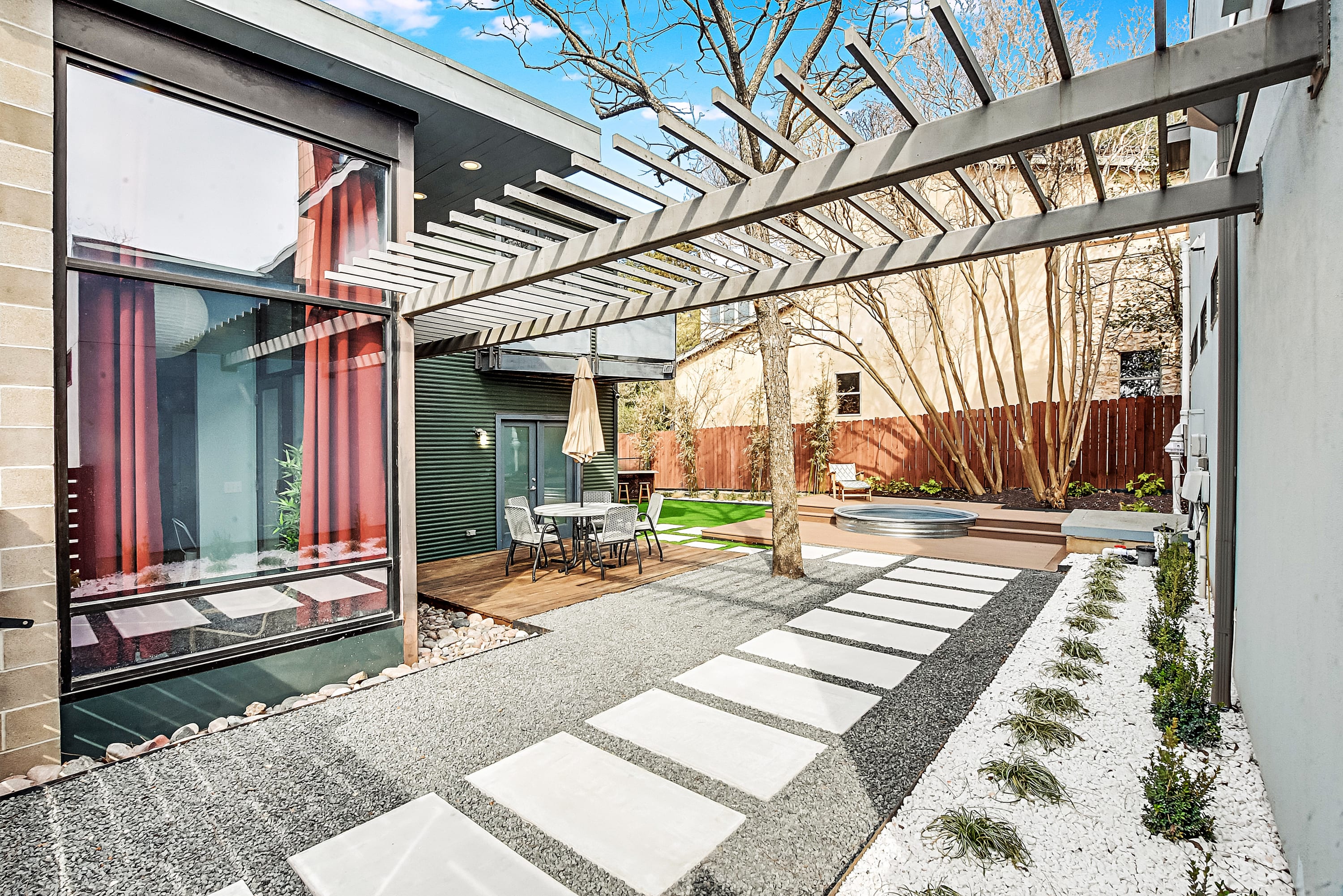 Design Gem, Heated Cowboy Pool | Travis Heights