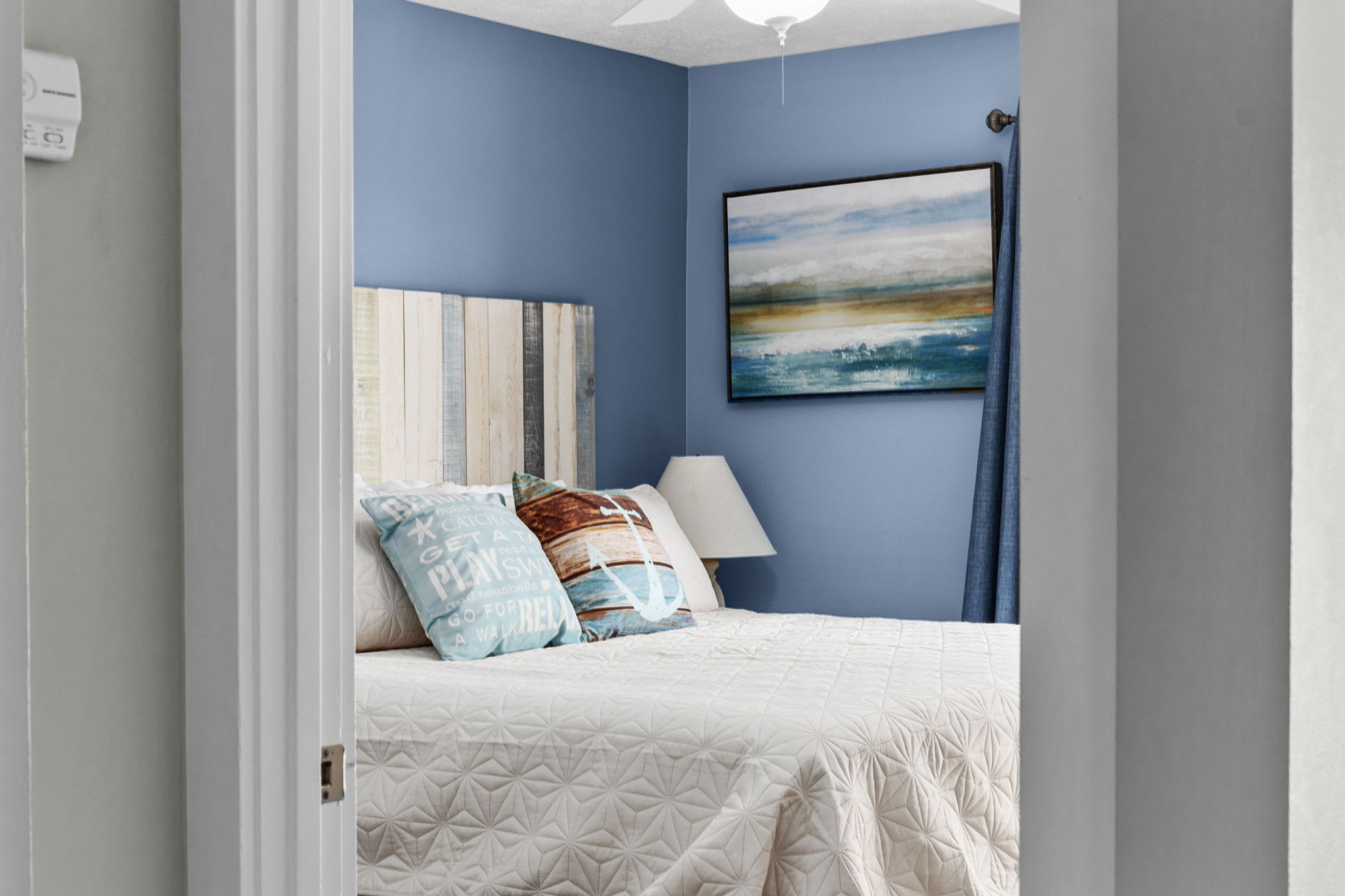Master king bedroom with ensuite bathroom