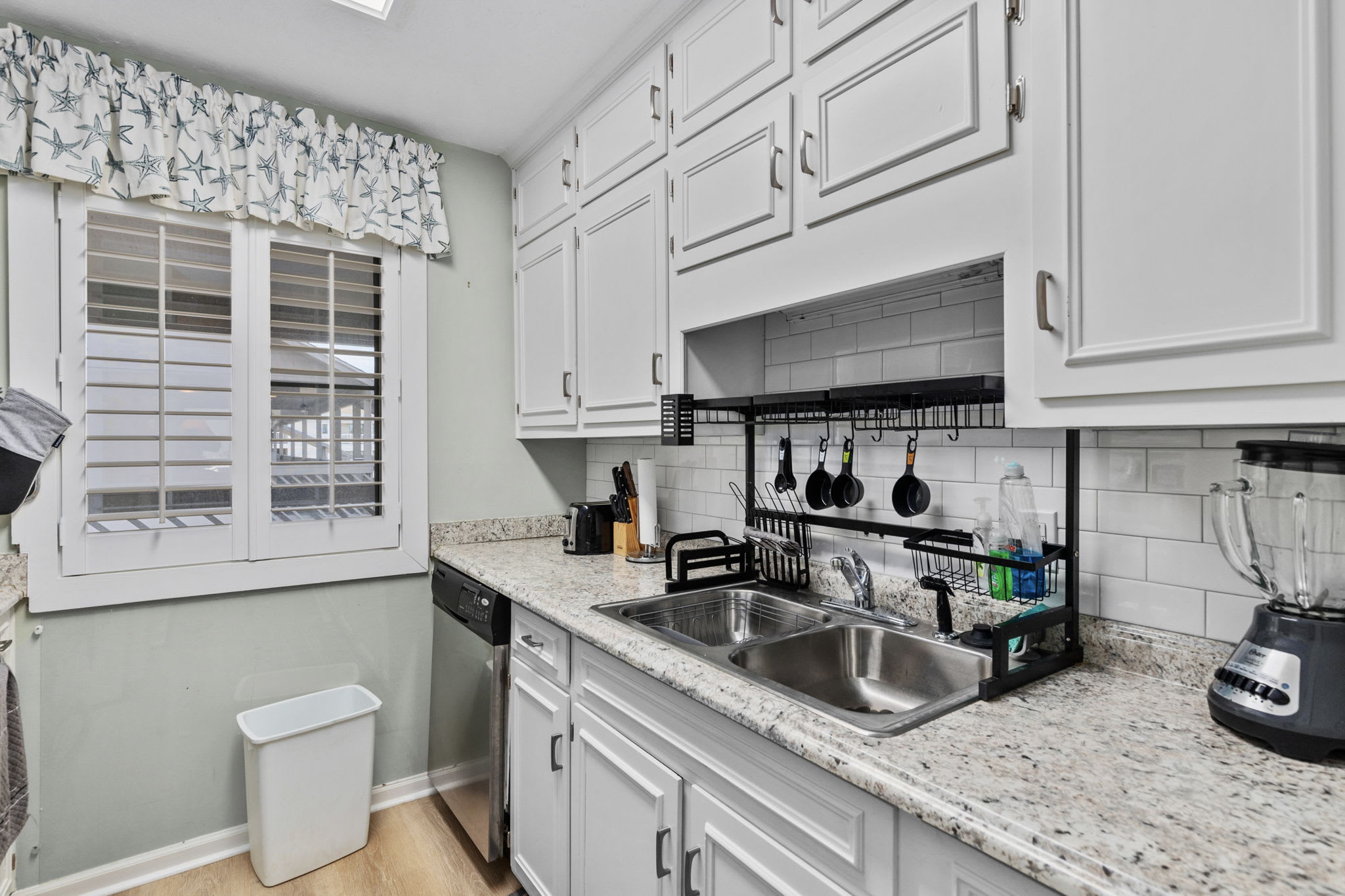 Fully stocked kitchen