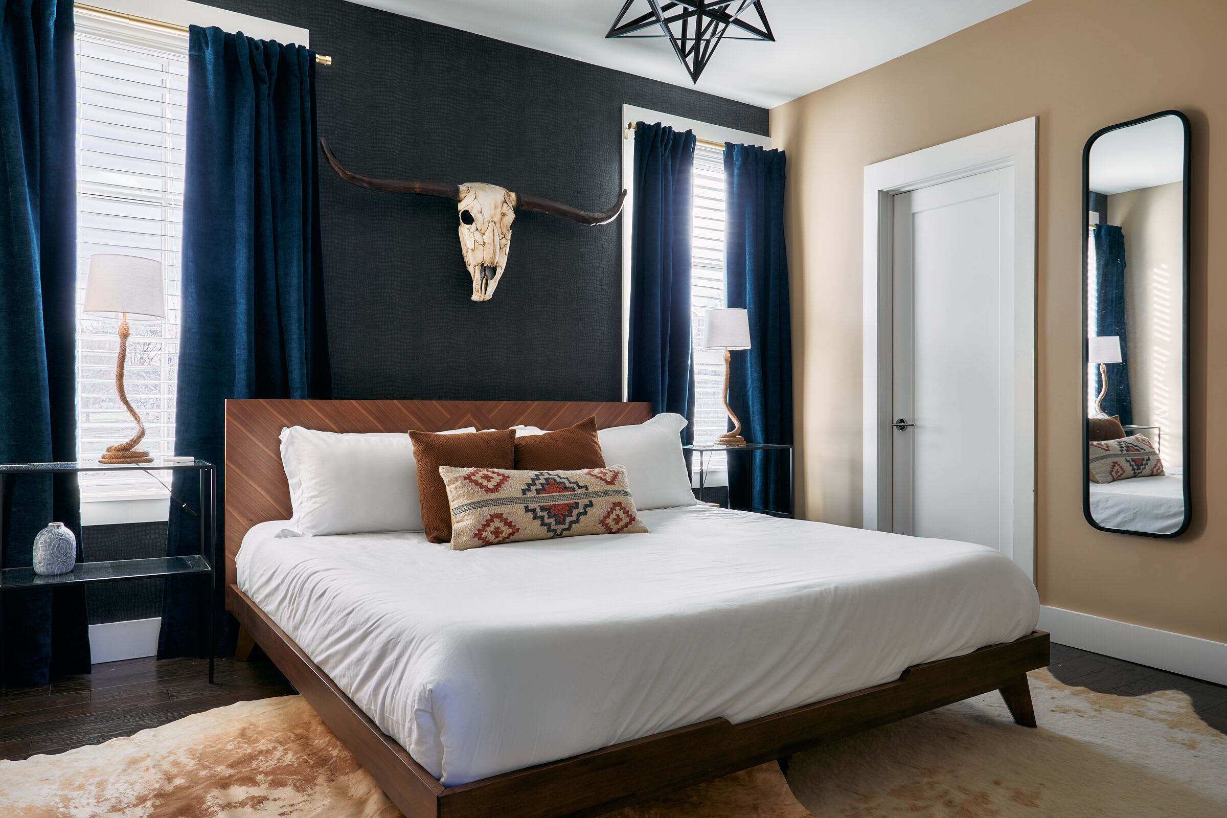 Soaring Ceilings, King Beds Overlooking Courtyard, 1 of 7 Themed Lofts at Cowrite, Find Coffee and Tacos Downstairs, Complimentary Spin Class, Walk to Shopping in 12 South, 10 Minutes to Broadway, Parking, 24 Hr Hospitality — Nashville, TN — vacation rental