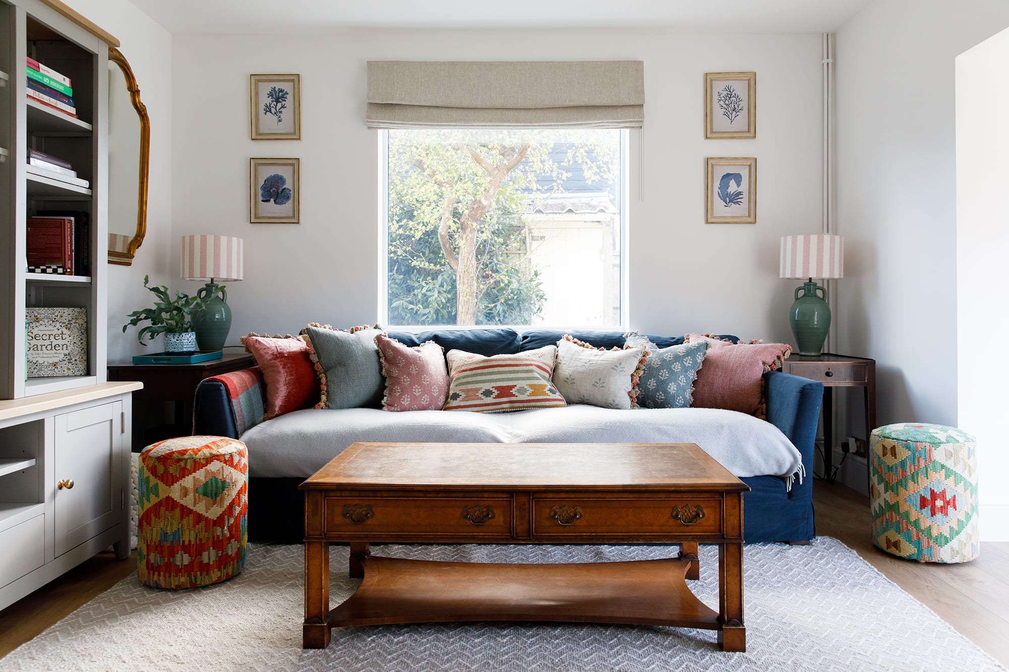 Fancy sinking into this sofa and enjoying a show on the 42" TV?