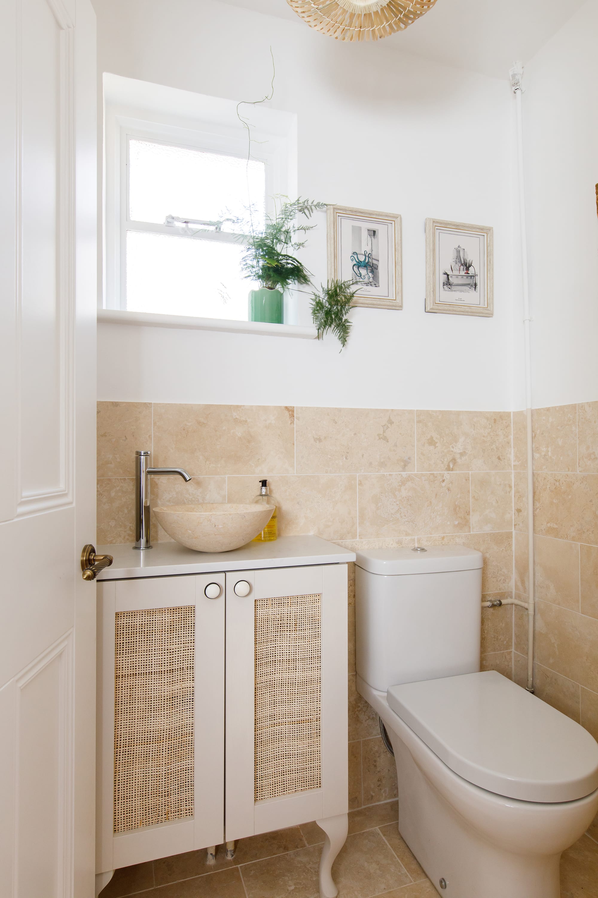 There is a handy downstairs loo.