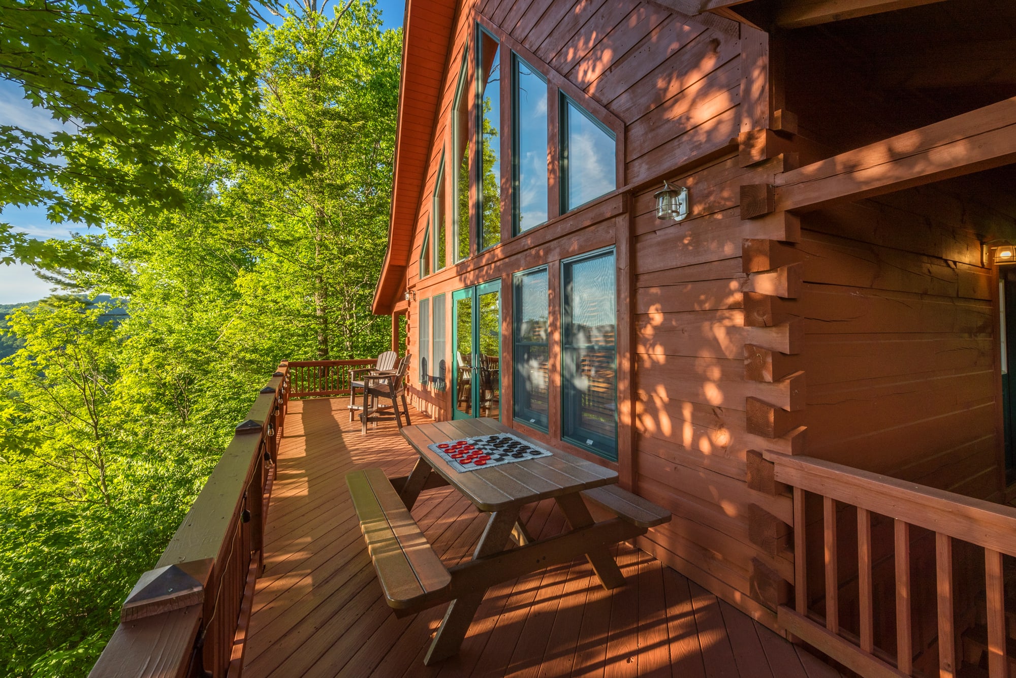 Cabin 1 - Top deck views that go on and on!