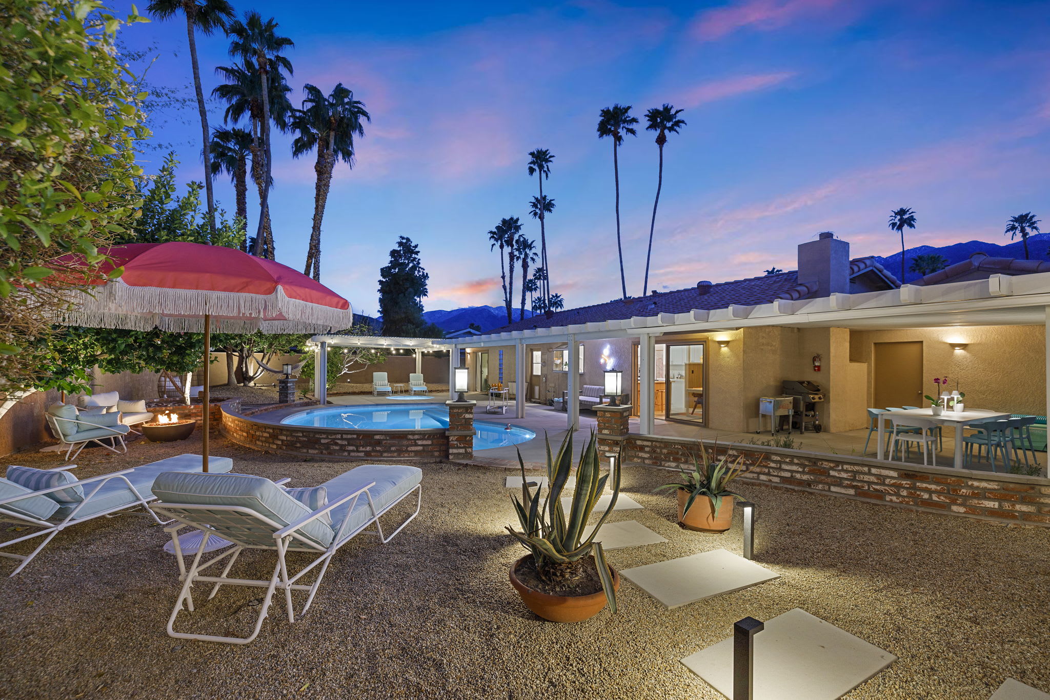 The Fig Ranch Pool Jacuzzi Private Backyard